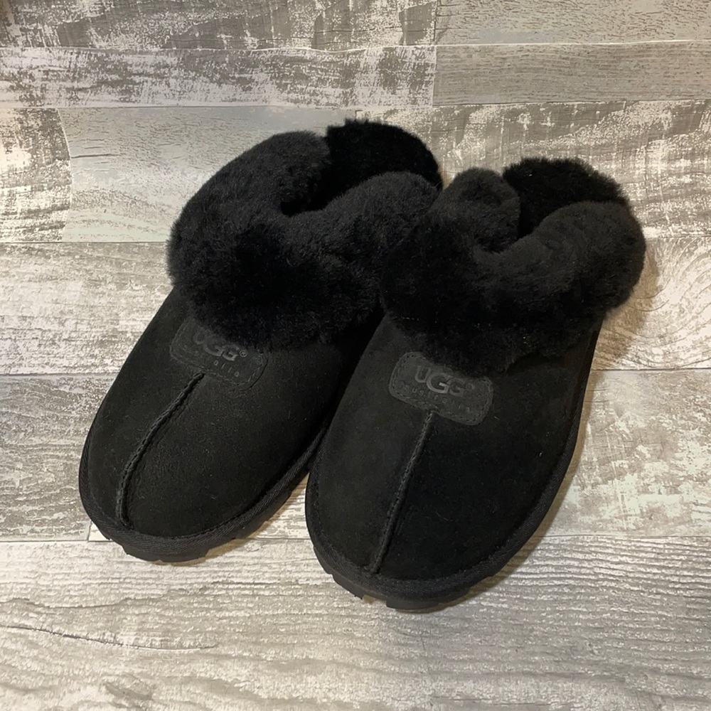 UGG Coquette Slipper - Sz10 (Women’s) - Black